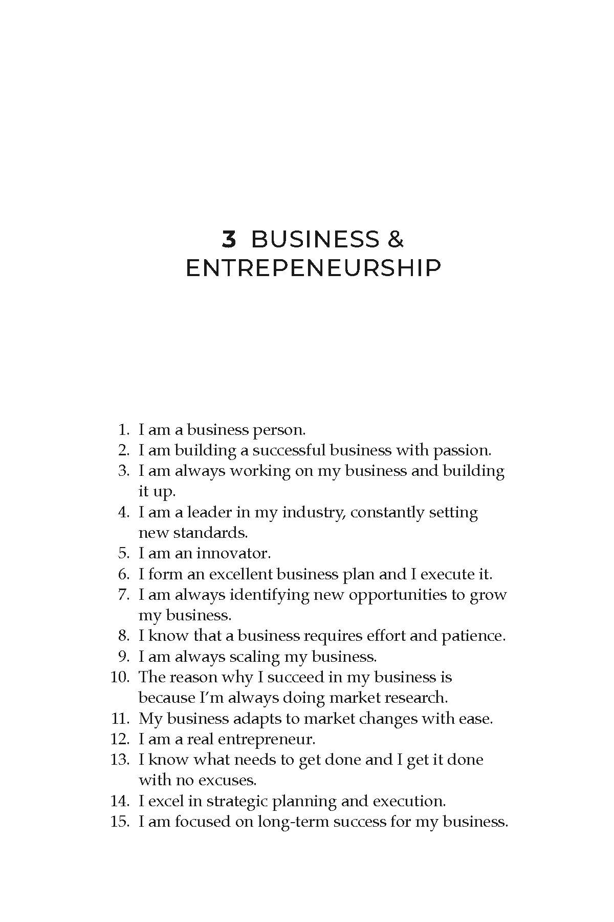 8000 Ultimate Affirmations Autographed Book