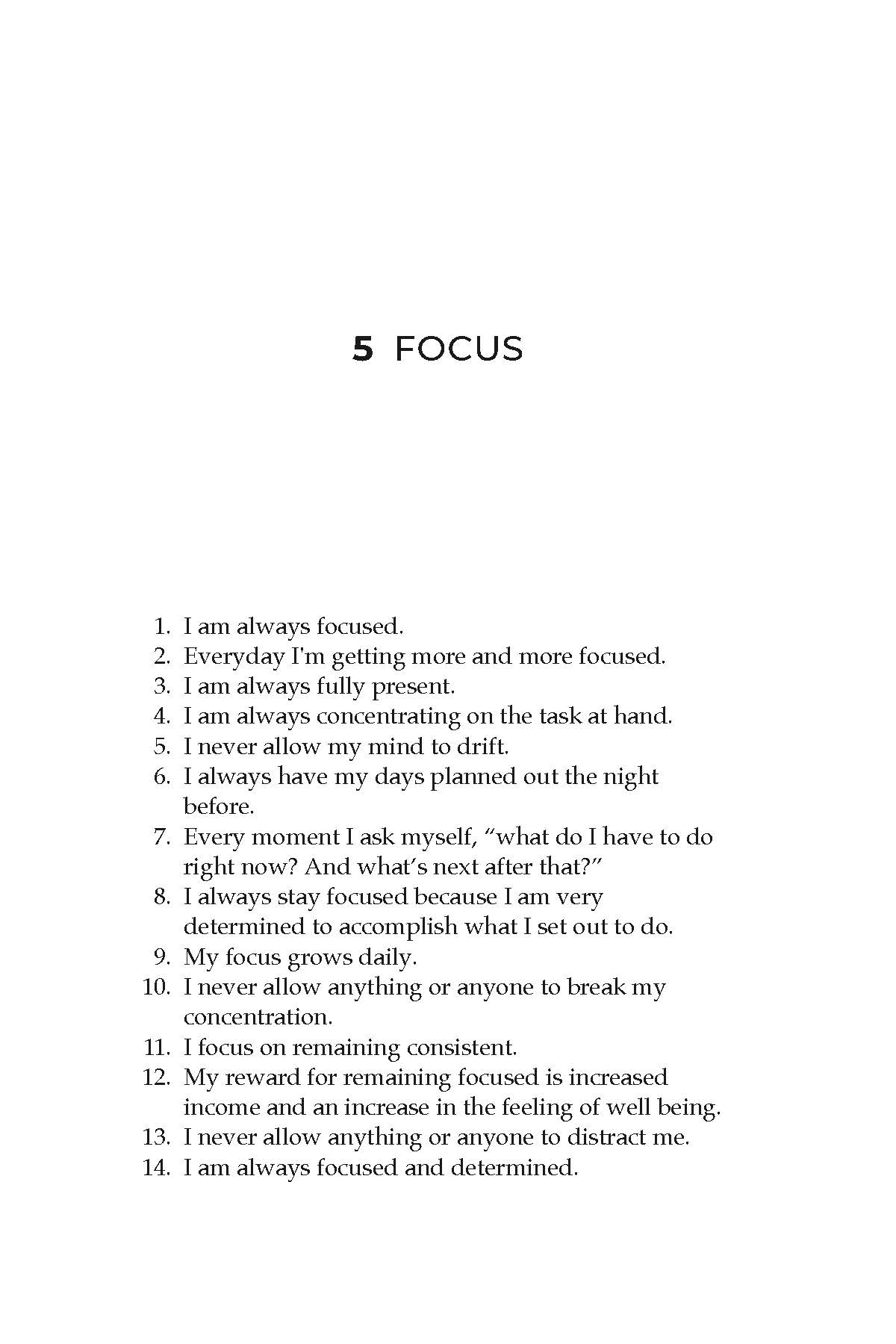 8000 Ultimate Affirmations Autographed Book