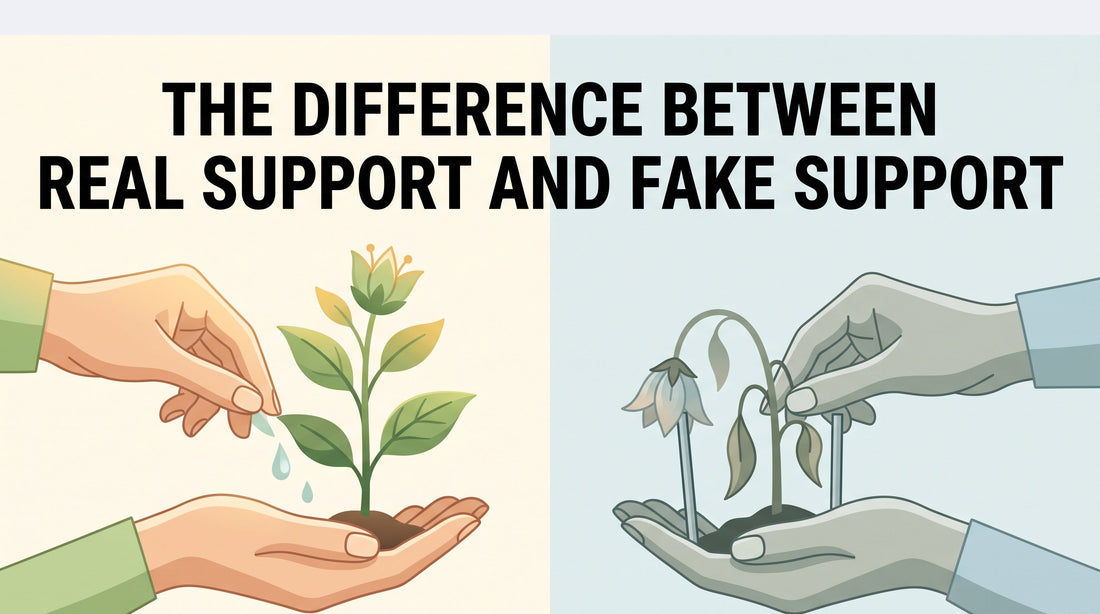 The Difference Between Real Support and Fake Support