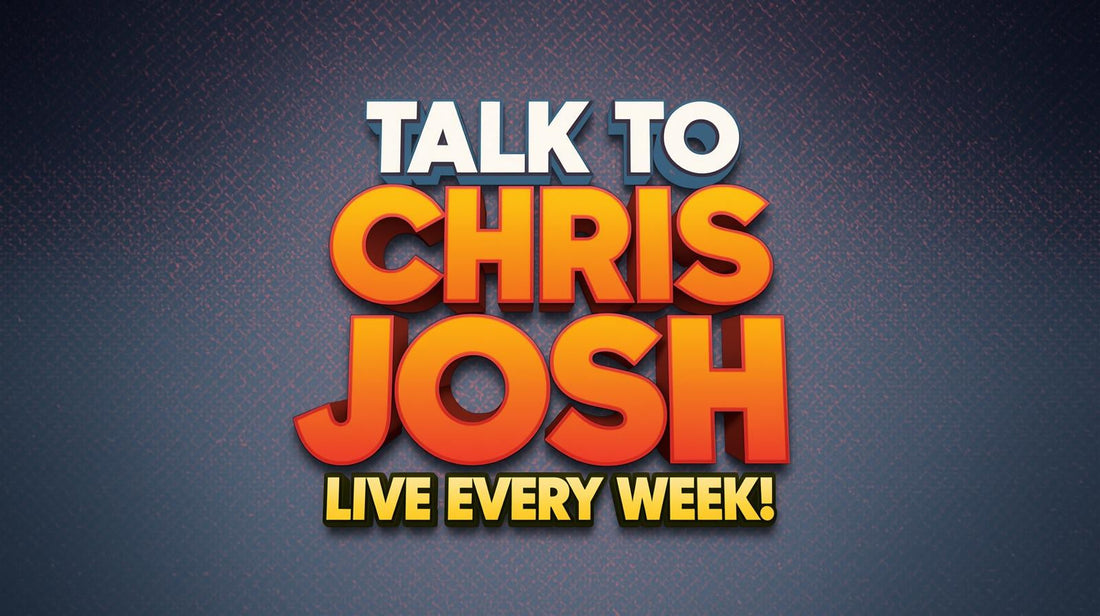 Talk to Chris Josh Live Every Week