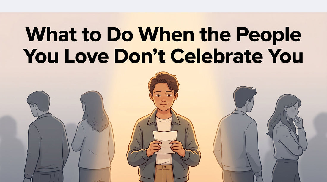 What to Do When the People You Love Don't Celebrate You