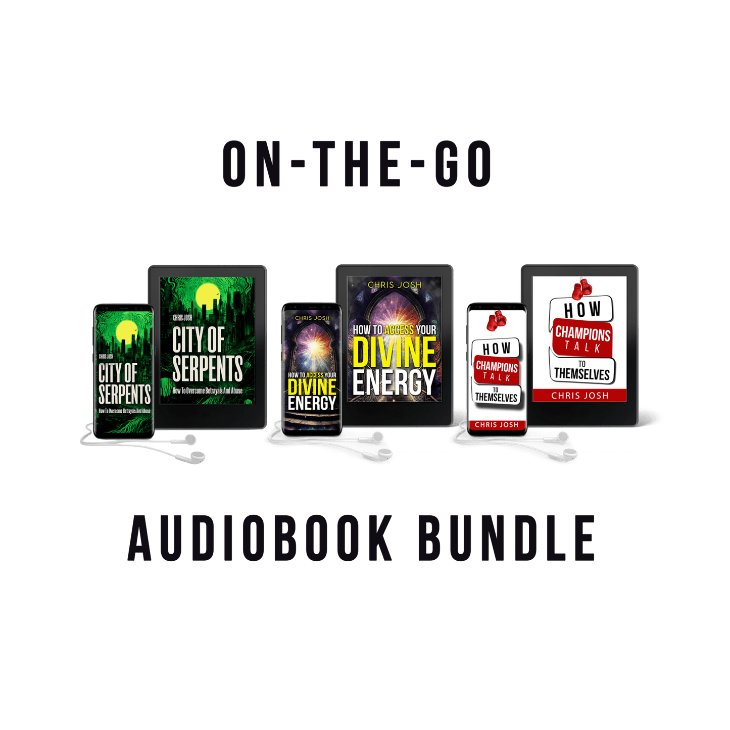 On - The - Go Bundle [3 AUDIOBOOKS] - Chris Josh