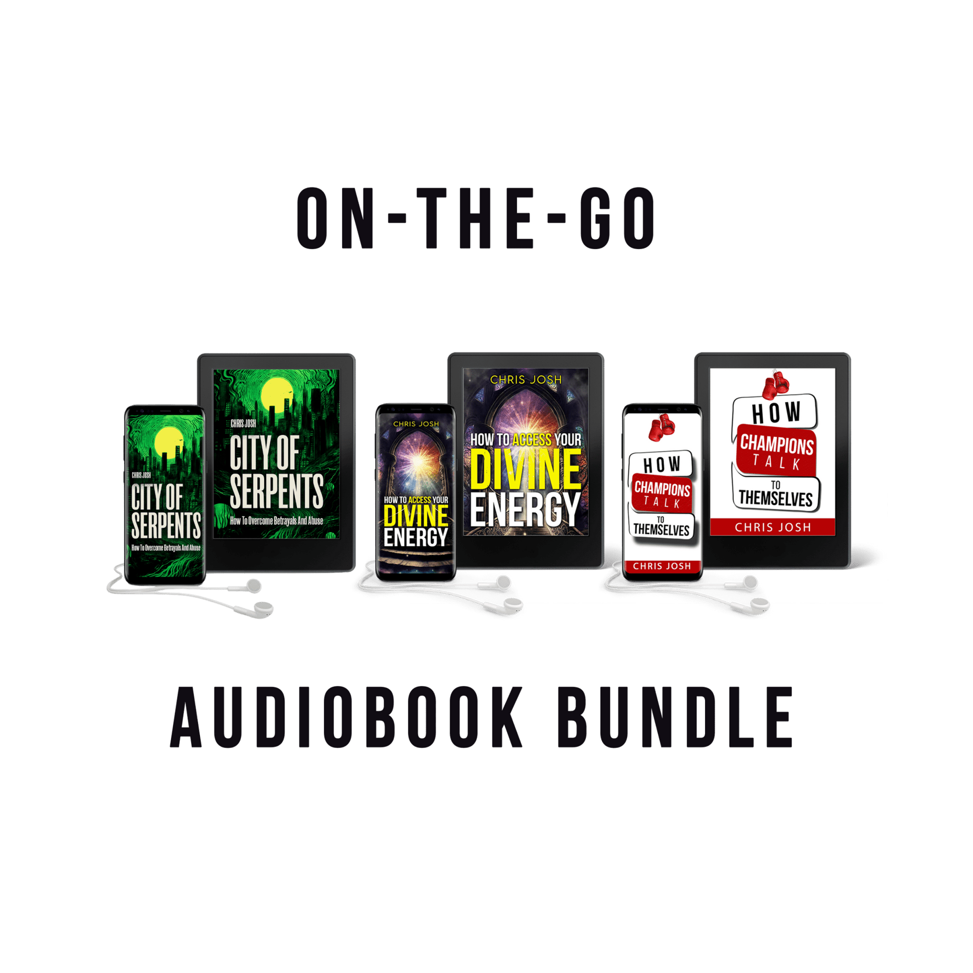 On - The - Go Bundle [3 AUDIOBOOKS] - Chris Josh