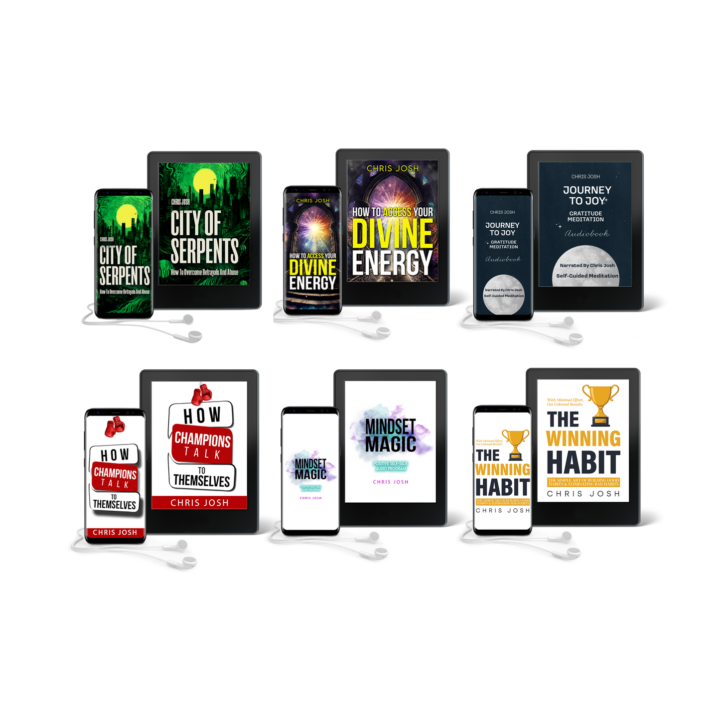 On-The-Go Bundle [6 AUDIOBOOKS]