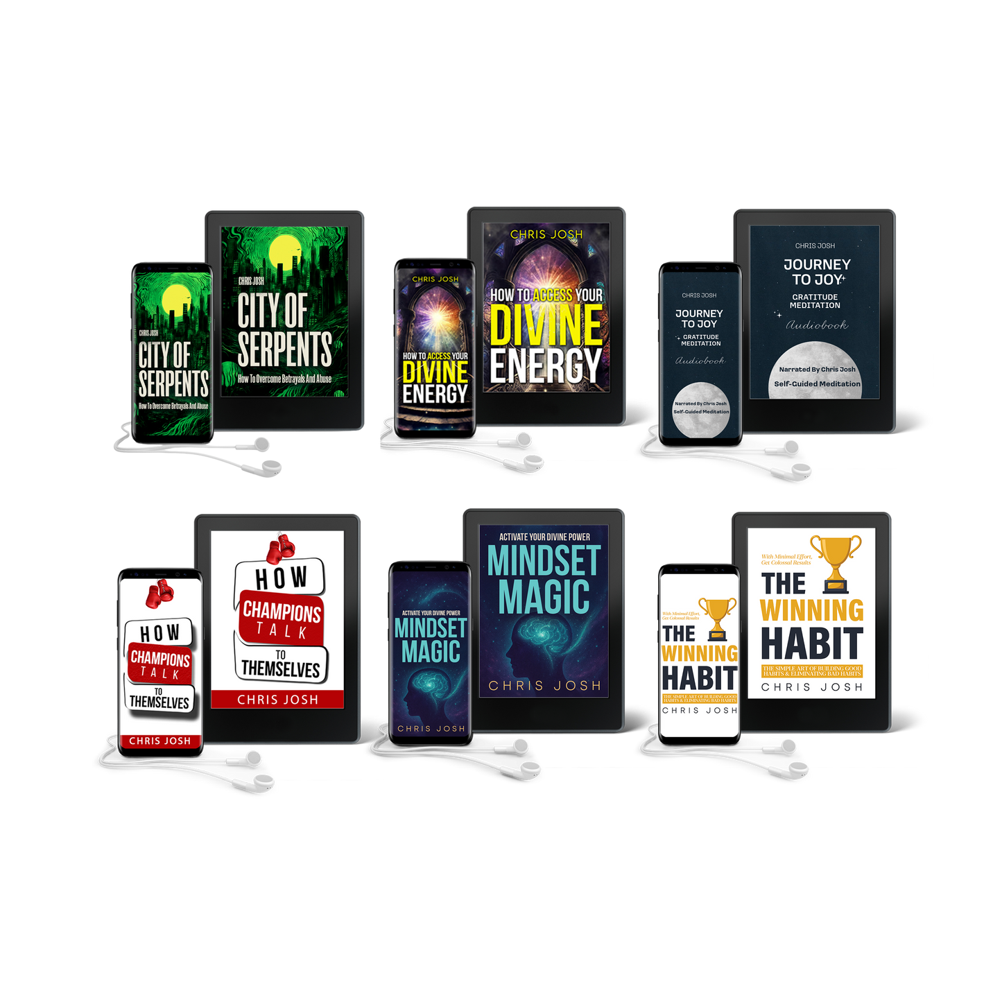 On-The-Go Bundle [6 AUDIOBOOKS]
