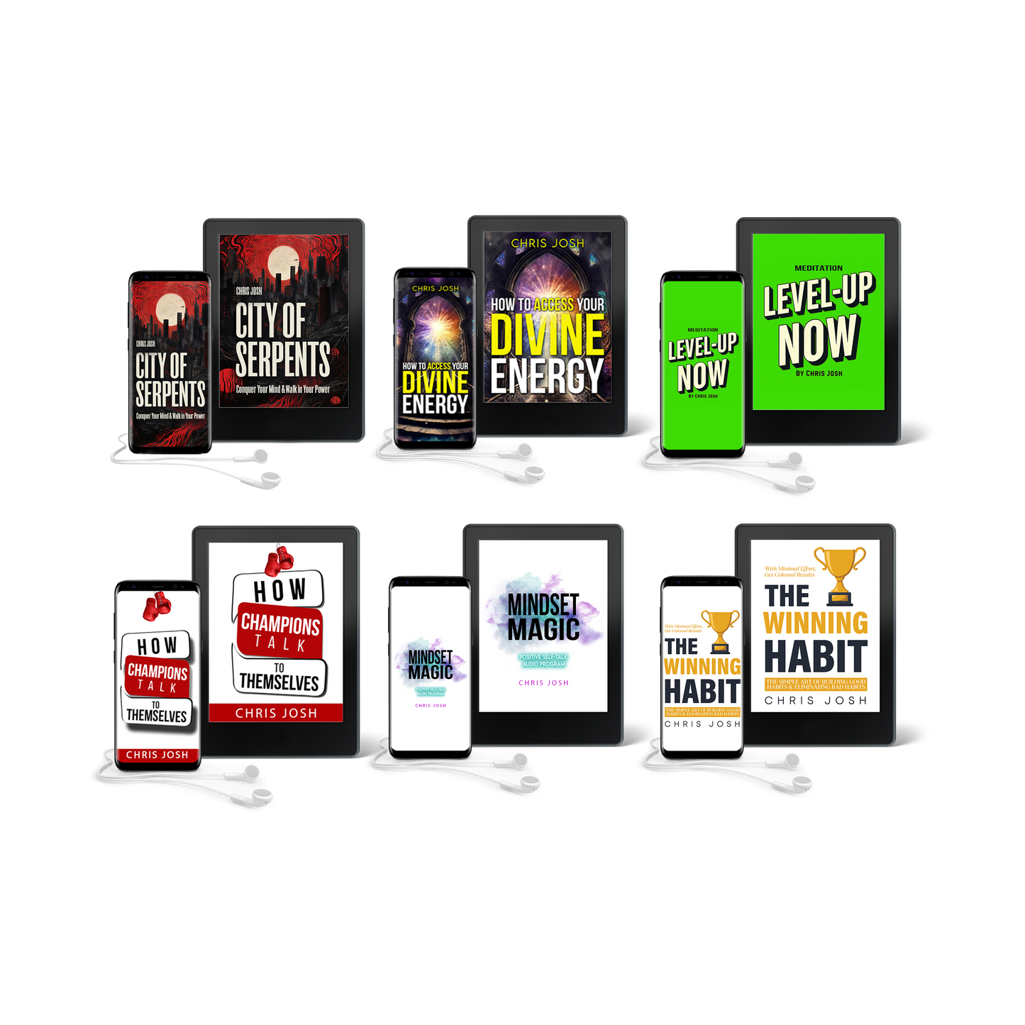 On-The-Go Bundle [6 AUDIOBOOKS]