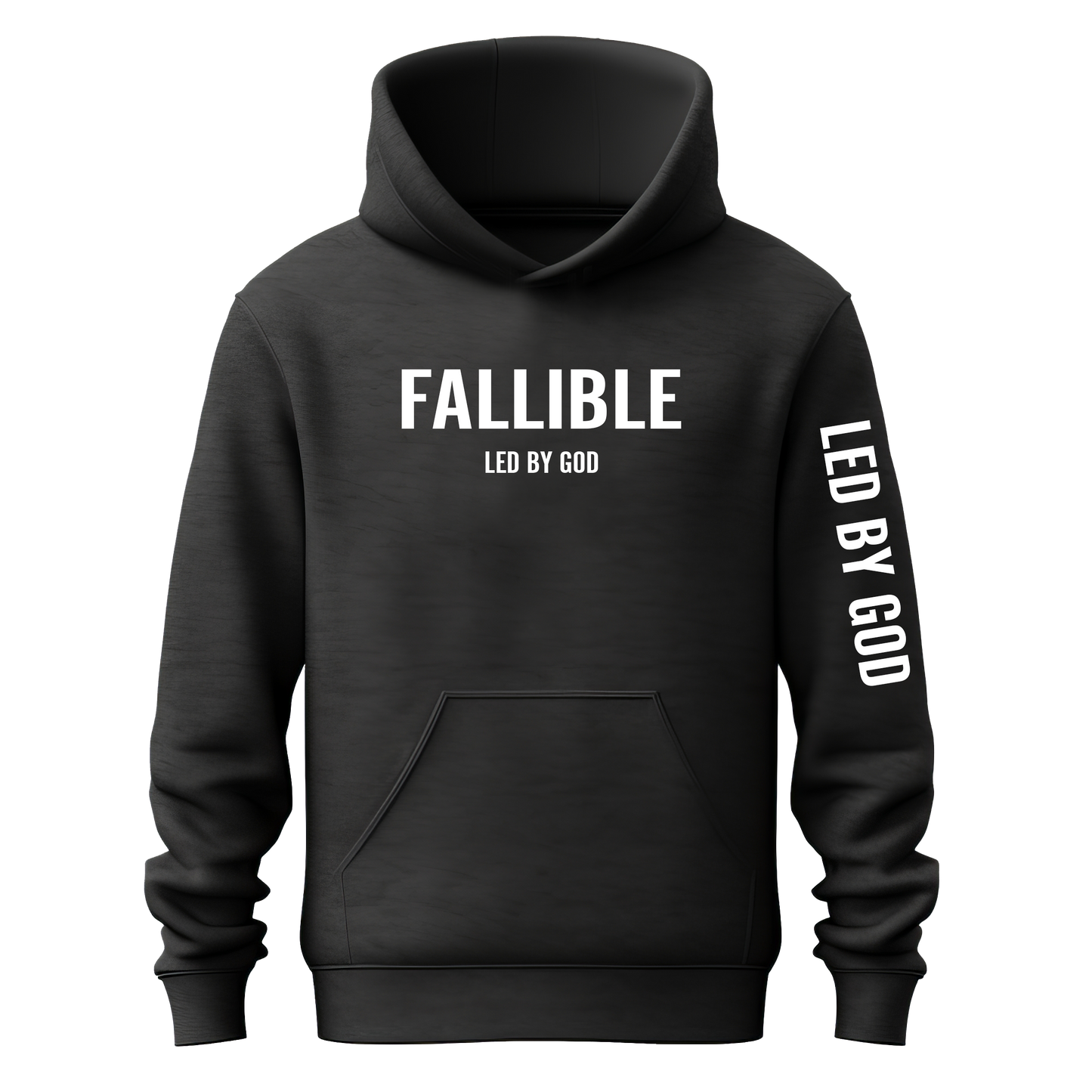 LED BY GOD Fallible Pullover Hoodie