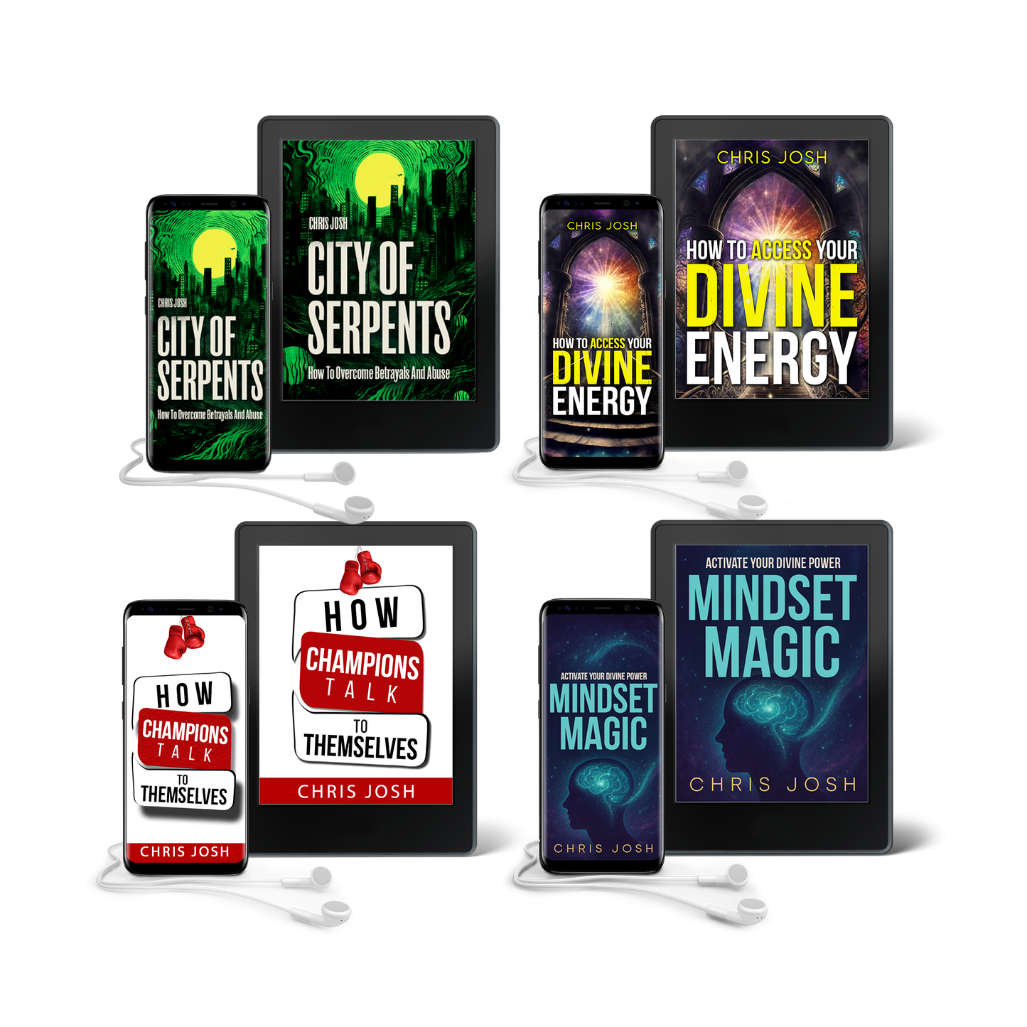 On-The-Go Bundle [4 AUDIOBOOKS]
