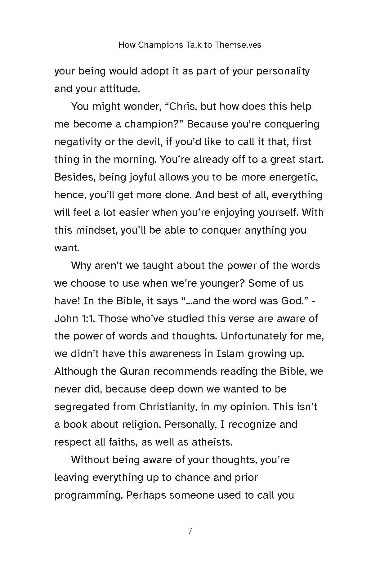 How Champions Talk to Themselves [E-BOOK]